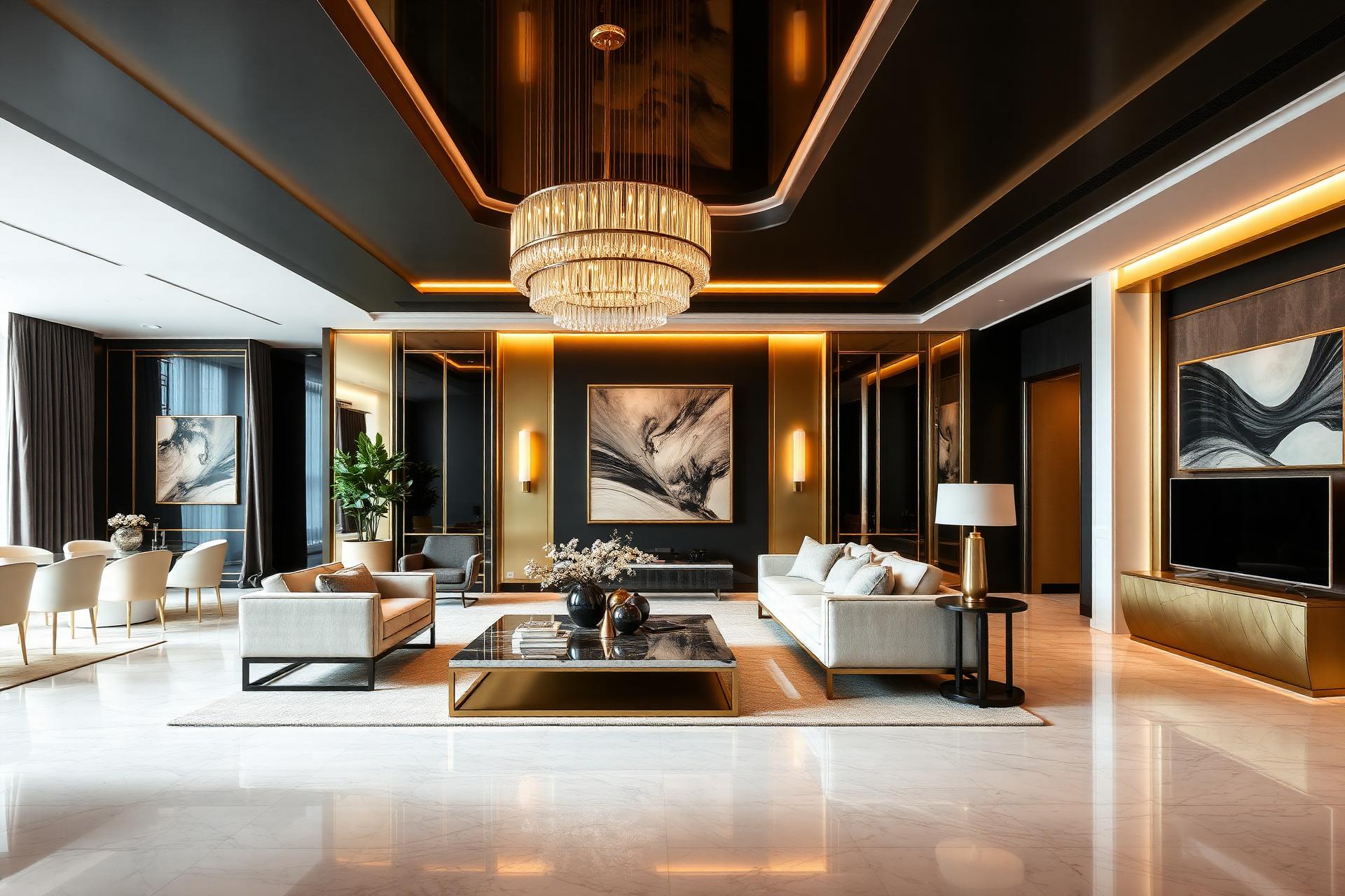 Premium interior crafted by MVS Enterprises